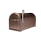 Architectural Mailboxes Mailbox, Copper, Post Mount, Large 5593C-CG-10 - alternate 5